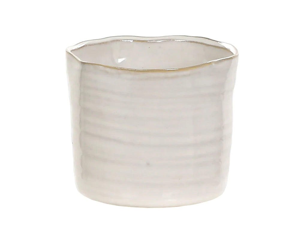 Cream Ceramic Plant Pot