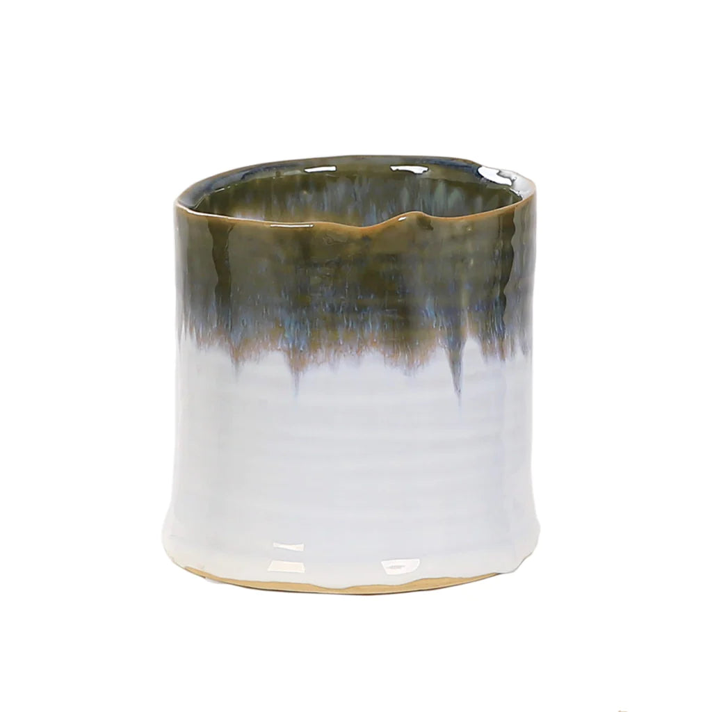 Green Ceramic Plant Pot